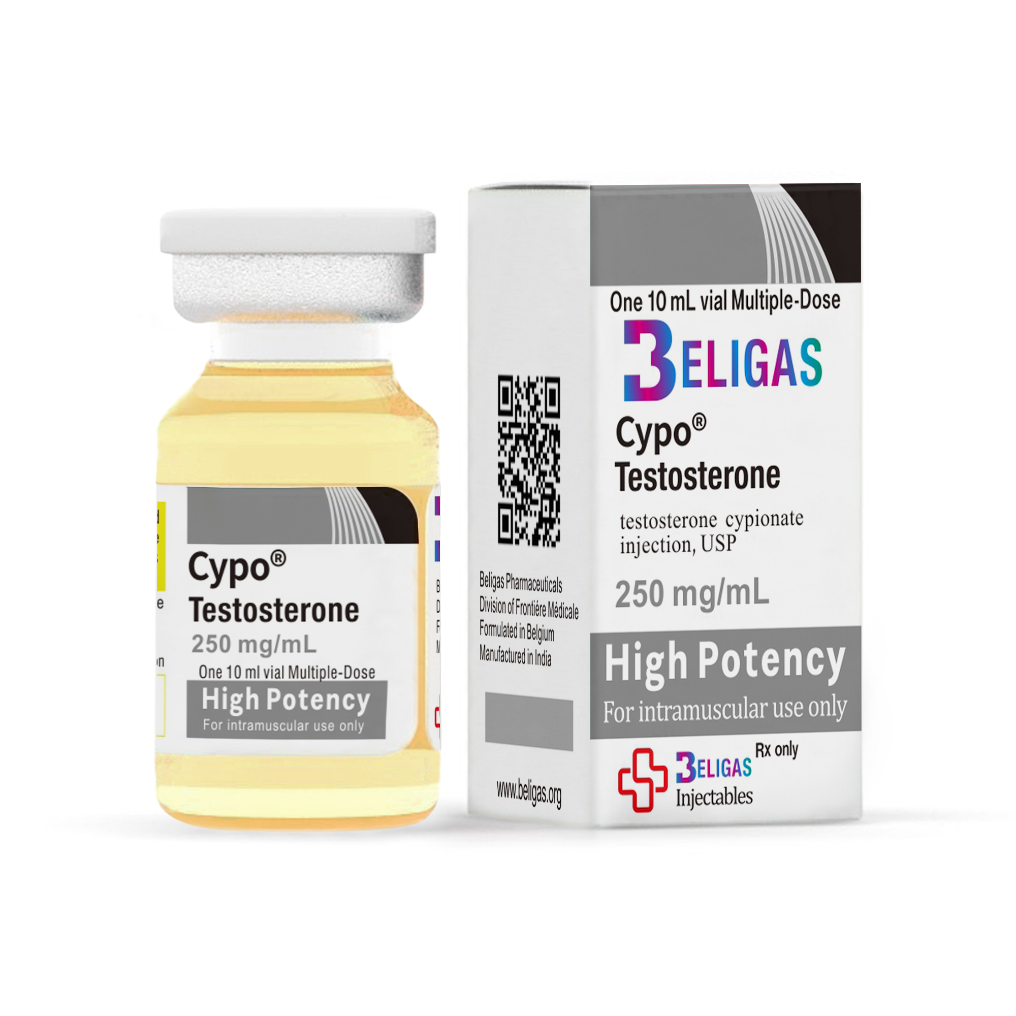 Cypo® – Testosterone <p class="fgs">Testosterone Cypionate 250mg</p>