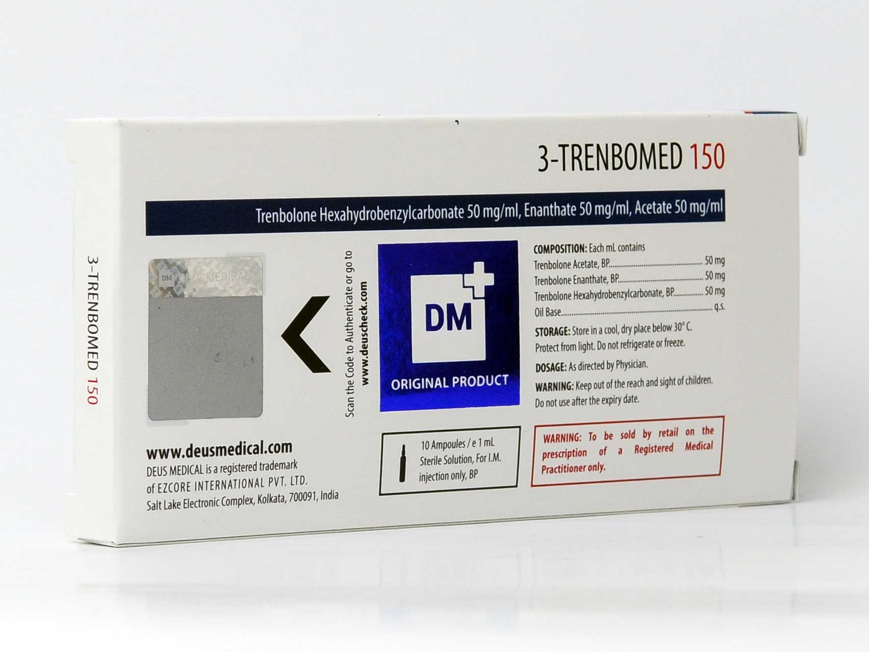 3 trenbomed 150mg – Trenbolone Blend – Deus Medical - Image 2