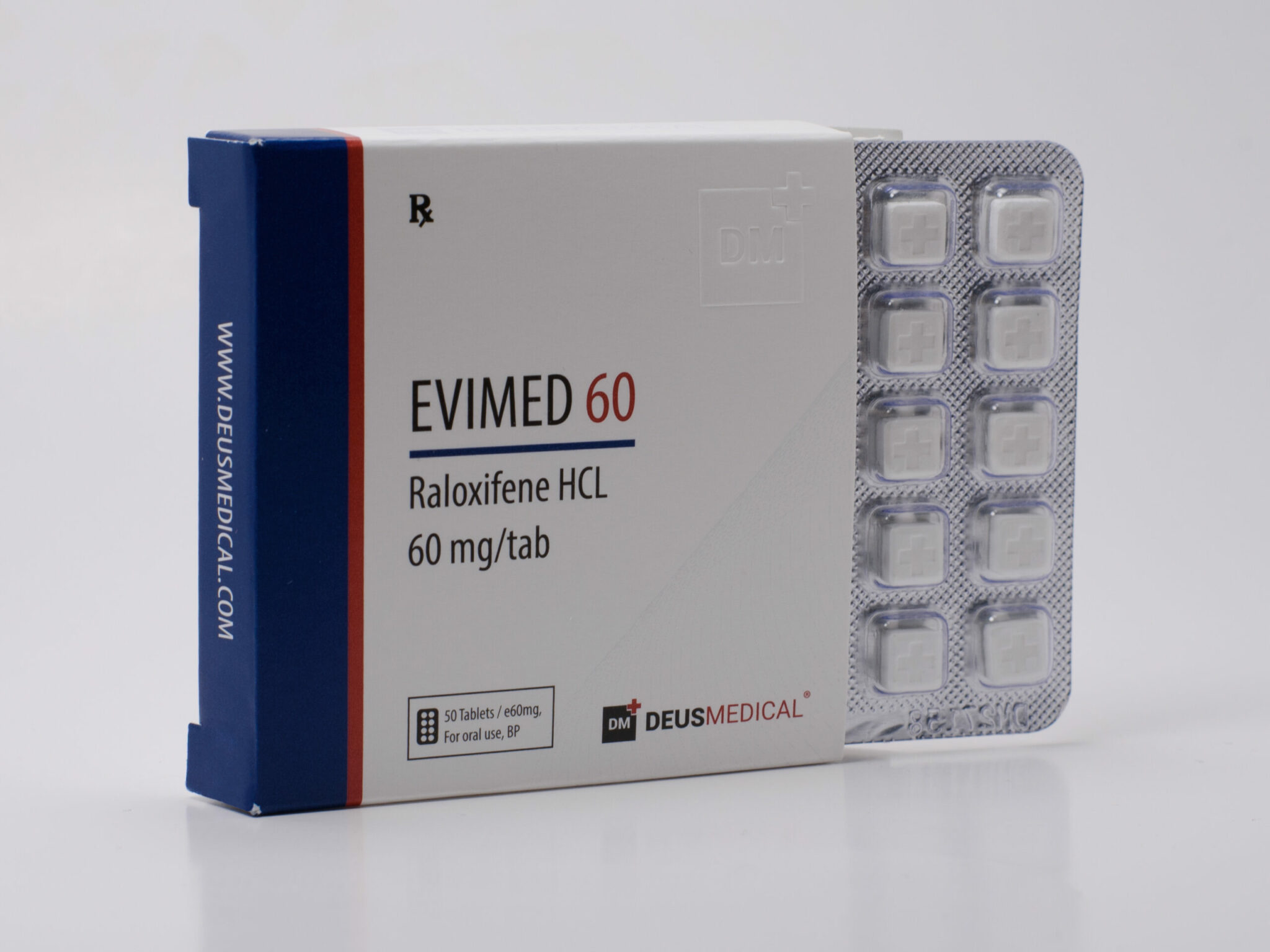 Evimed 60mg – Raloxifene – Deus Medical - Image 2