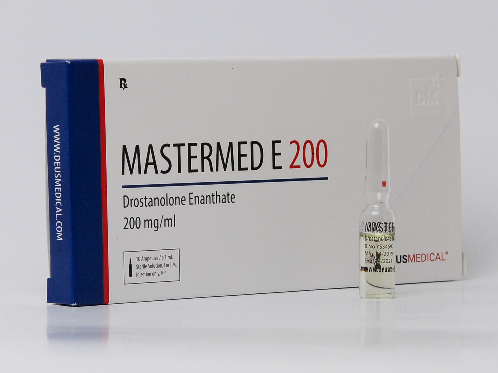 Mastermed E 200mg – Drostanolone Enanthate – Deus Medical - Image 3