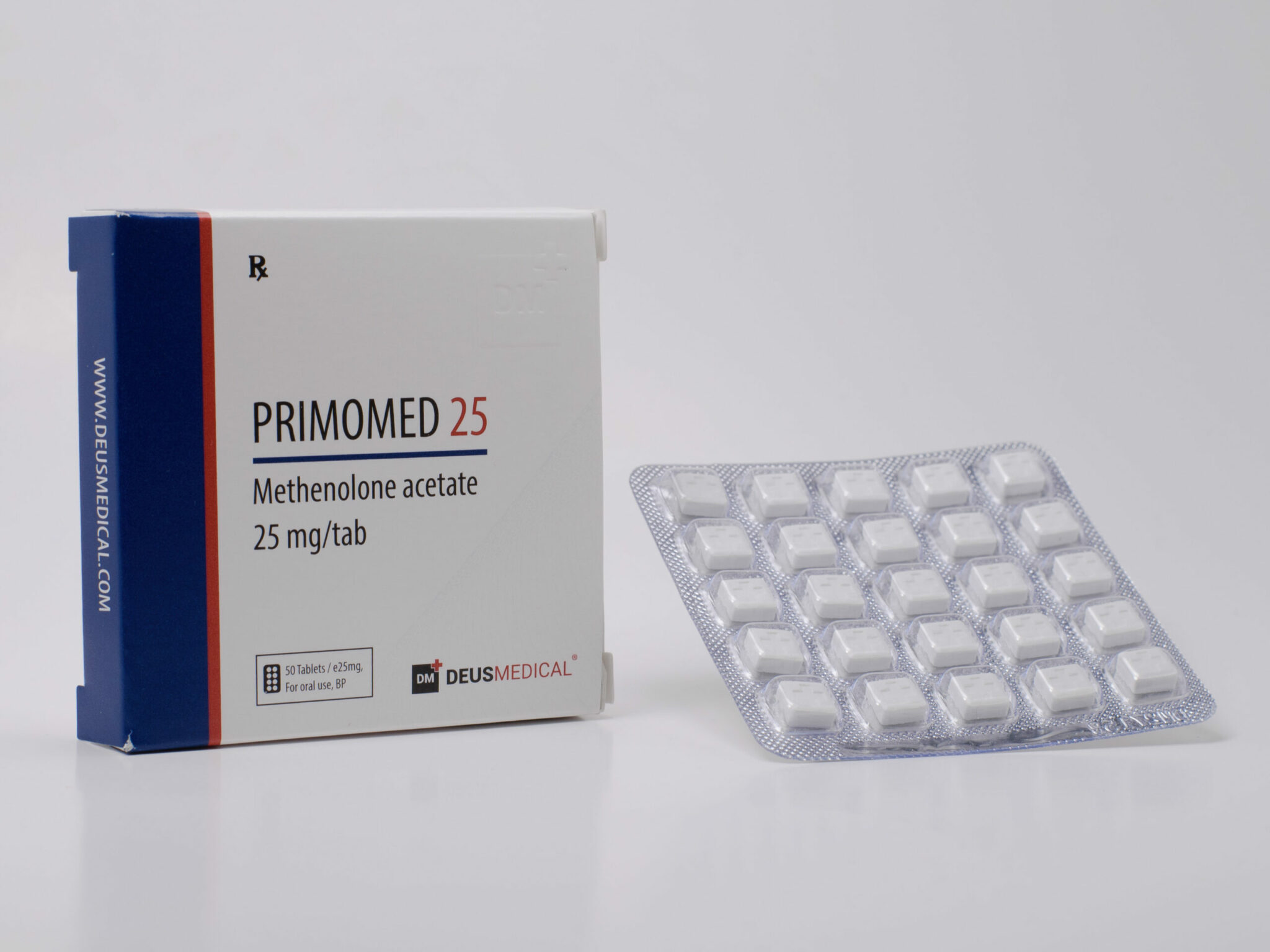 Primomed 25mg – Methenolone Acetate – Deus Medical - Image 3