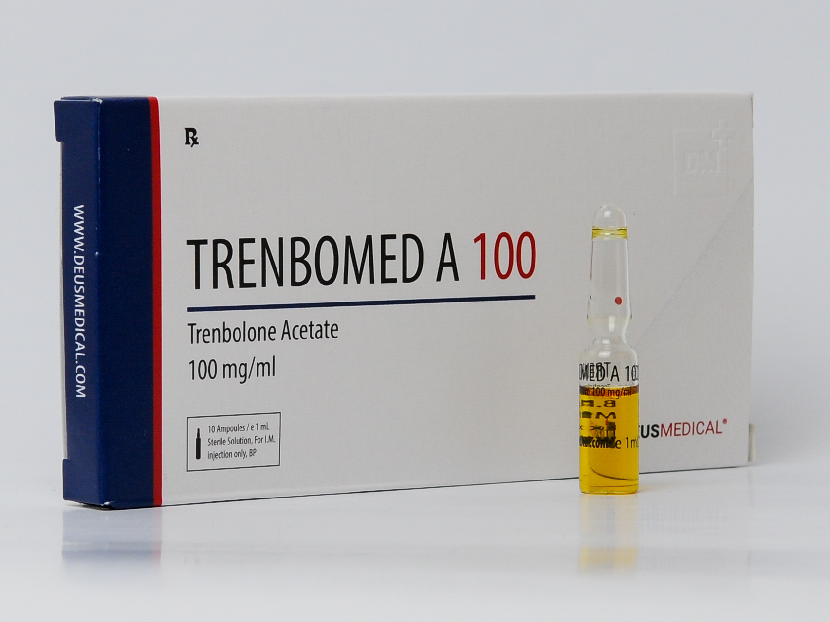 Trenbomed A 100mg – Trenbolone Acetate – Deus Medical - Image 3