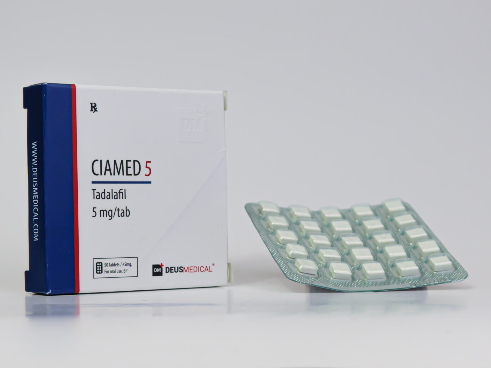 Ciamed 5mg – Tadalafil – Deus Medical - Image 3