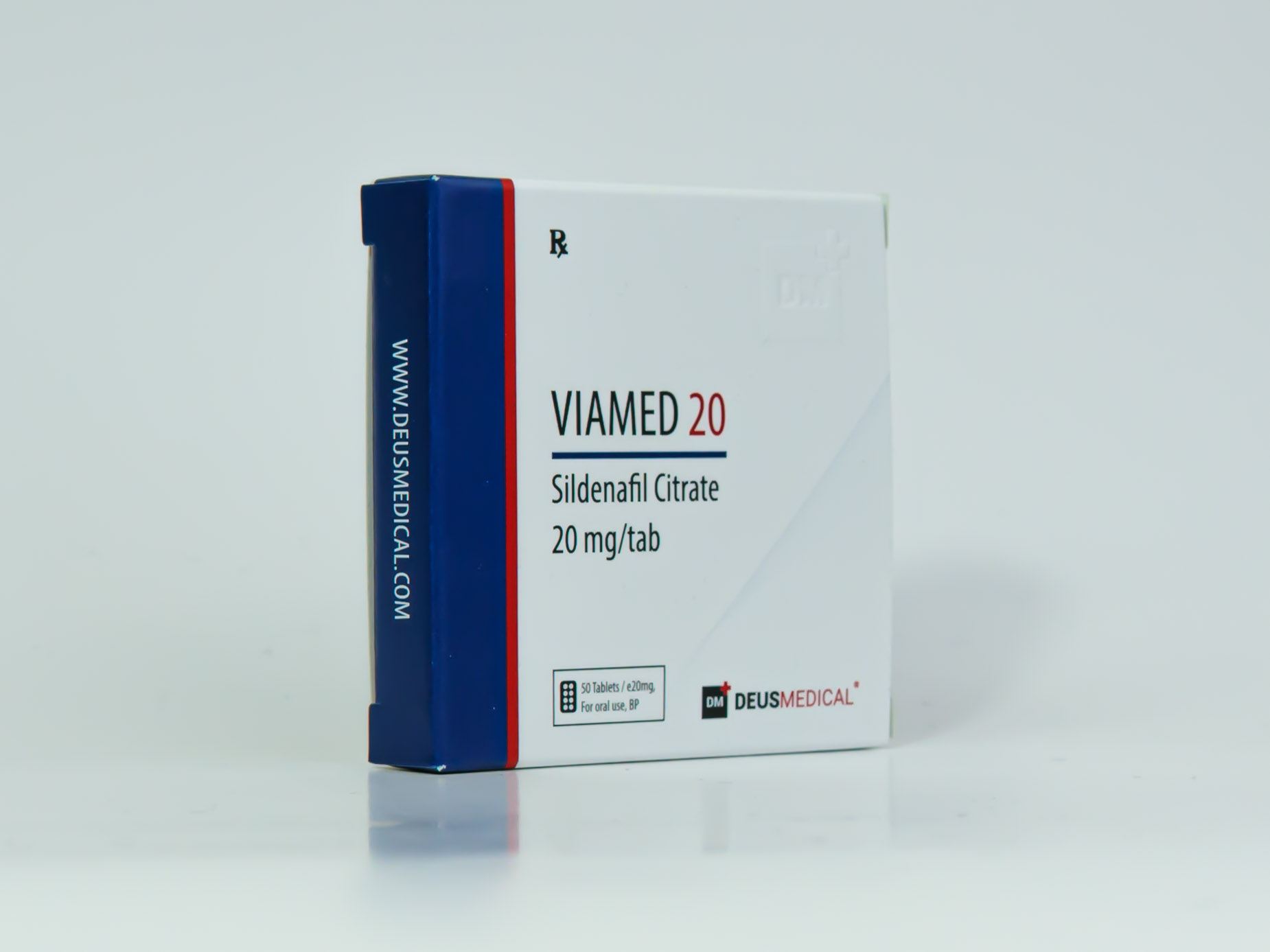 Viamed 20mg – Sildenafil – Deus Medical