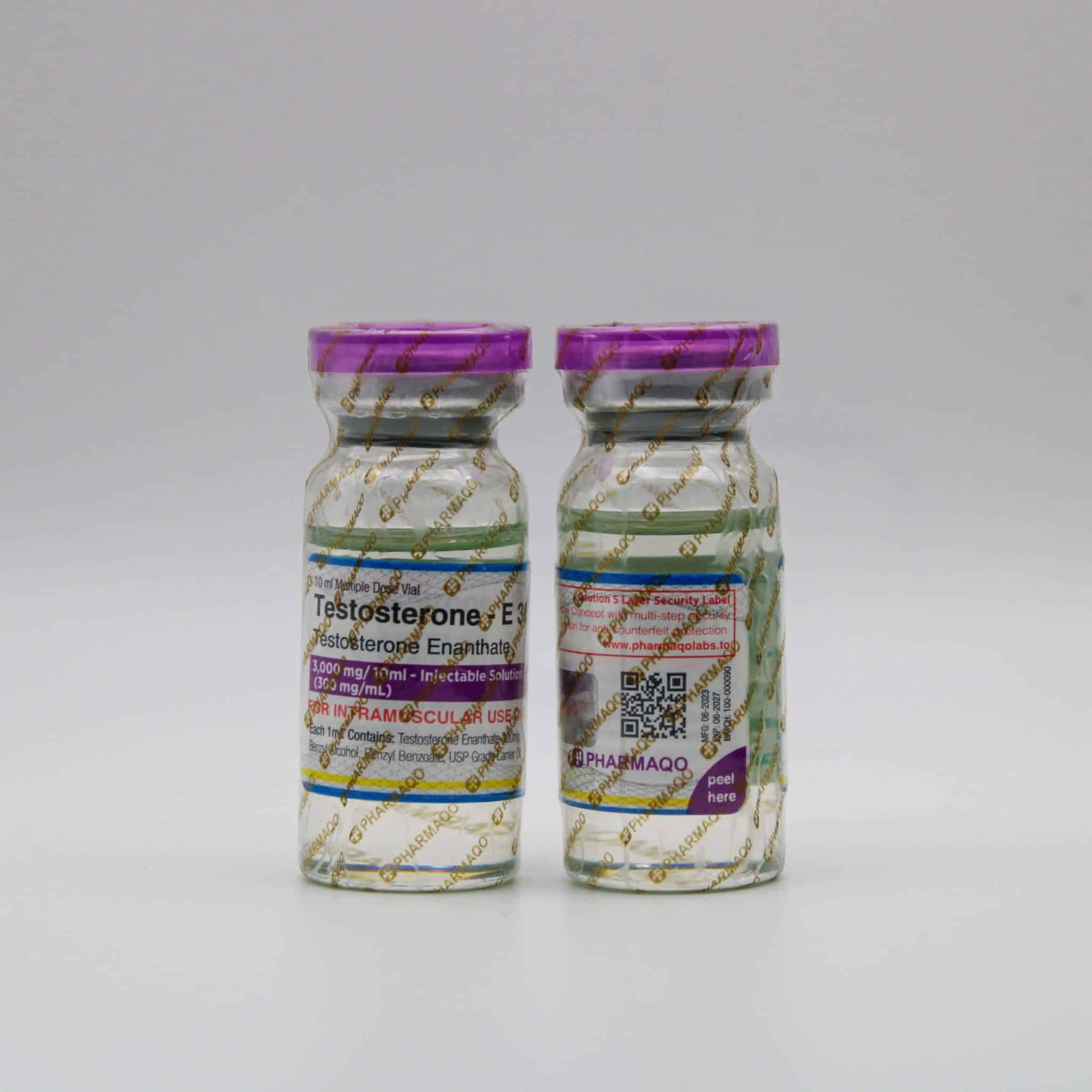 testoviron e – testosterone enanthate 300mg/ml – 10ml vial – pharmaqo labs