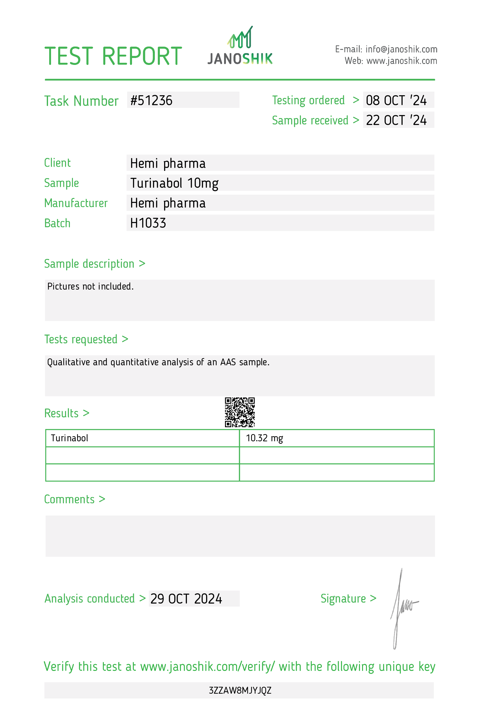hemipharma turinabol 10mg tablets