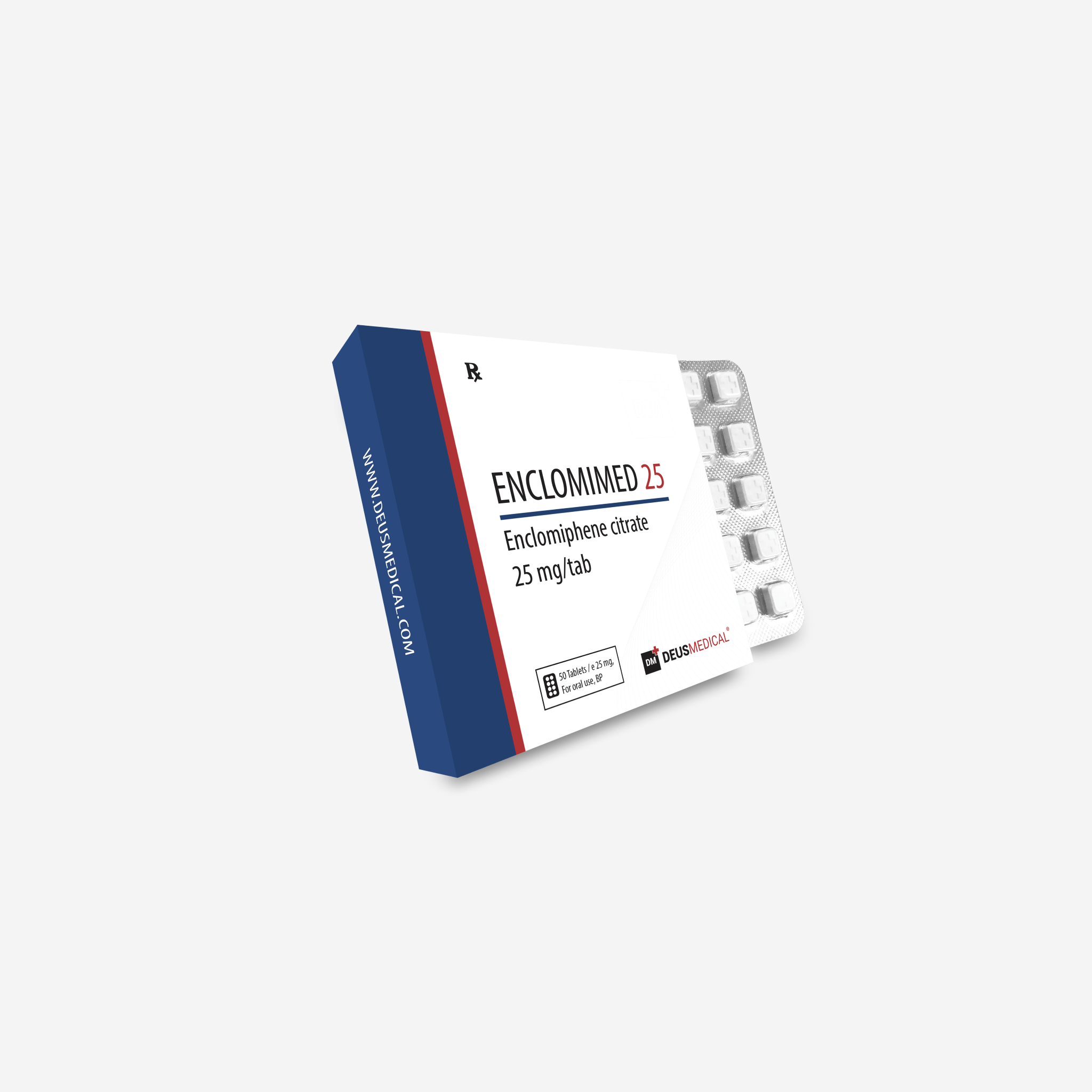 Enclomimed 25mg – Enclomiphene Citrate – Deus Medical - Image 2